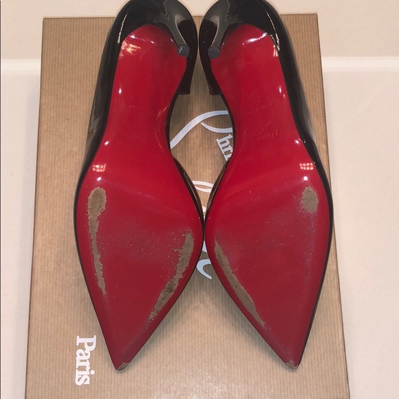 Christian Louboutin Iriza Half-d'Orsay 100mm - Picture 8 of 8
